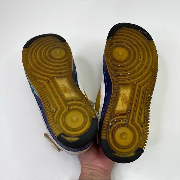 Nike Kids Air Jordan Fusion 5 sneakers grape white - 6Y - Picture 9 of 12